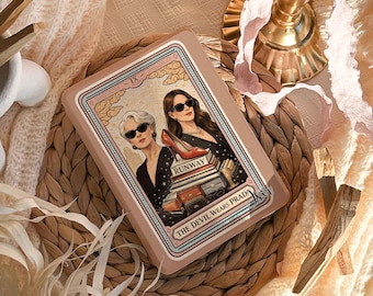 The Devil Wears Prada Tarot Kindle Case, Personalized Cover, Bookish Aesthetic Sleeve, For Kindle Paperwhite 11th/12th Gen