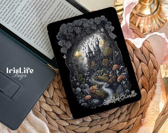 Magic Forest Kindle 12th 2024 Case eReader Auto Wake/Sleep Case for Kindle Colorsoft Paperwhite 11th 6.8 kindle Oasis Cover gift Kobo Clara