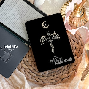 Fourth wing cover for Kindle 11th Generation 2024 Case, Kindle Case Cover Paperwhite 12th 7&#39;&#39; 2024 case, Kobo Clara Colour, Kindle Colorsoft