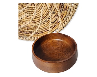 Teak Bowl / Keys Bowl / Catch all / Nuts Bowl / Scandinavian Type design / Mid century / Jewelry Ring Bowl / Vintage