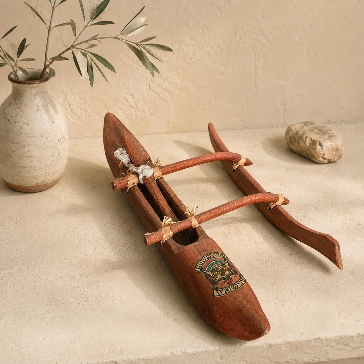 Mini Outrigger Canoe - Etsy