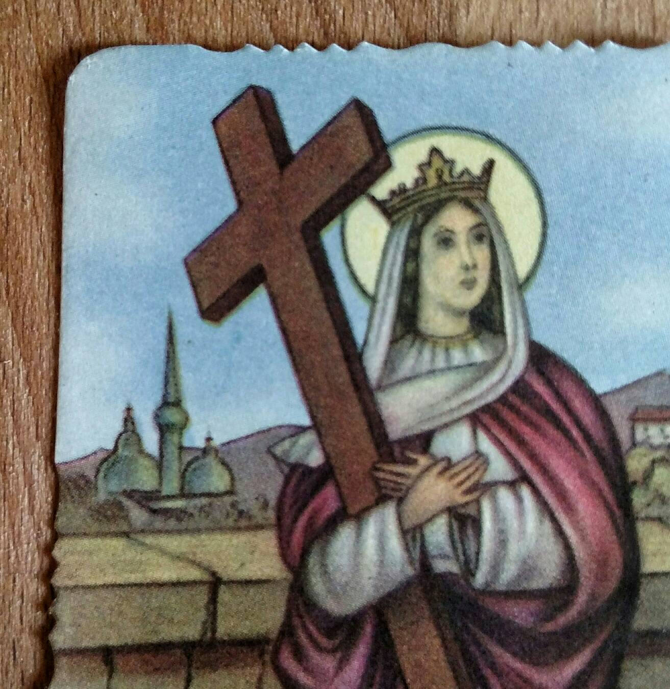 Vintage Catholic Prayer Card of Saint Elena Imperatrice Flavia Etsy