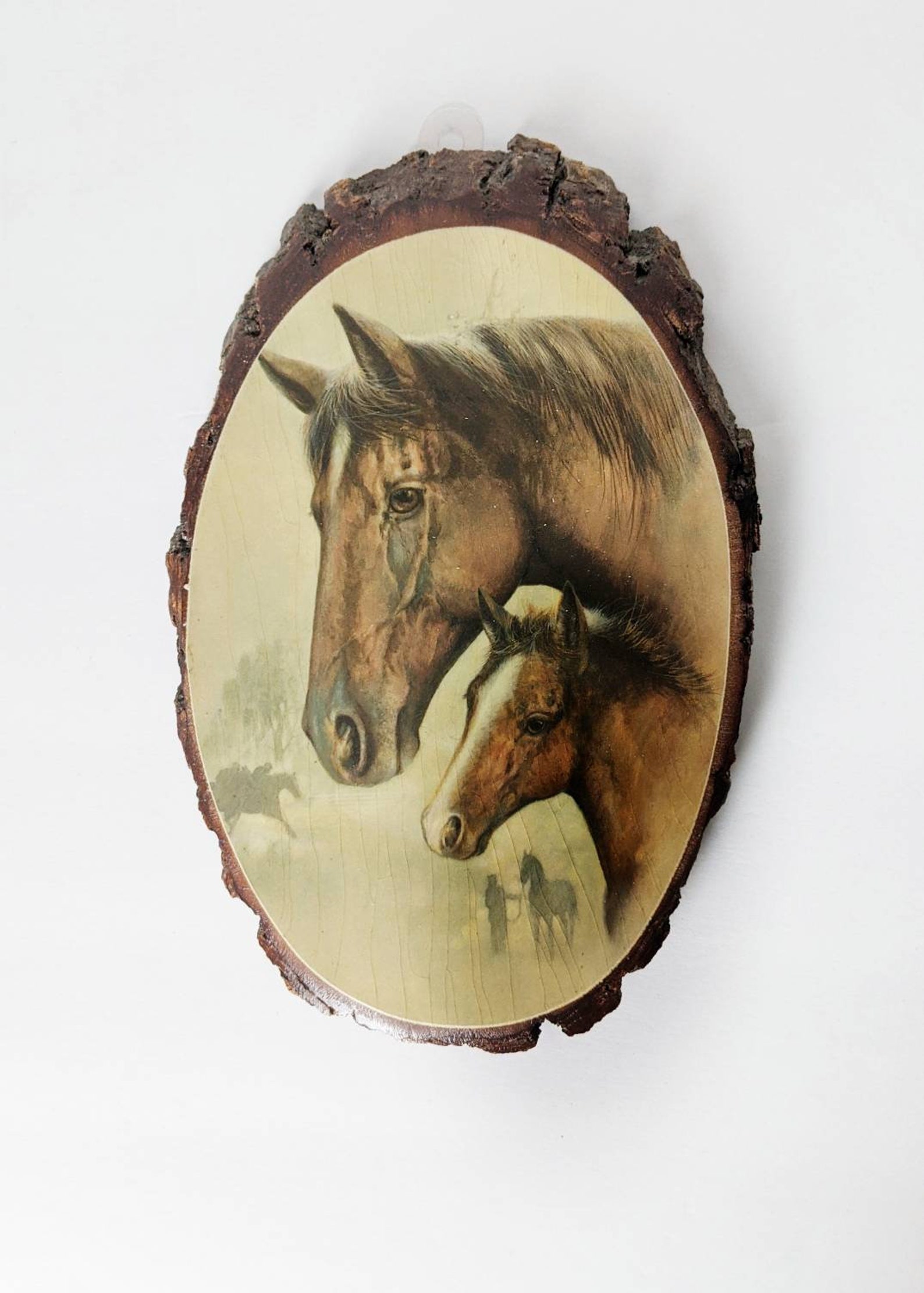 Horses / Wood plaque / wall decor / art / country home / horse Etsy