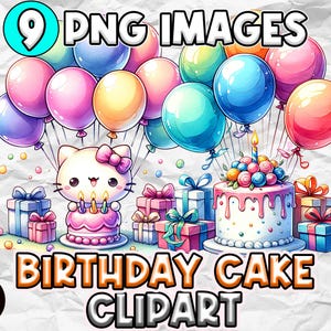 Geburtstagskuchen Clipart, Geburtstagsparty Grafiken, PNG Kuchenkunst, Bunte Kuchen Designs, Geburtstagskuchen PNG, Feier Clipart, Kuchen Clip Art