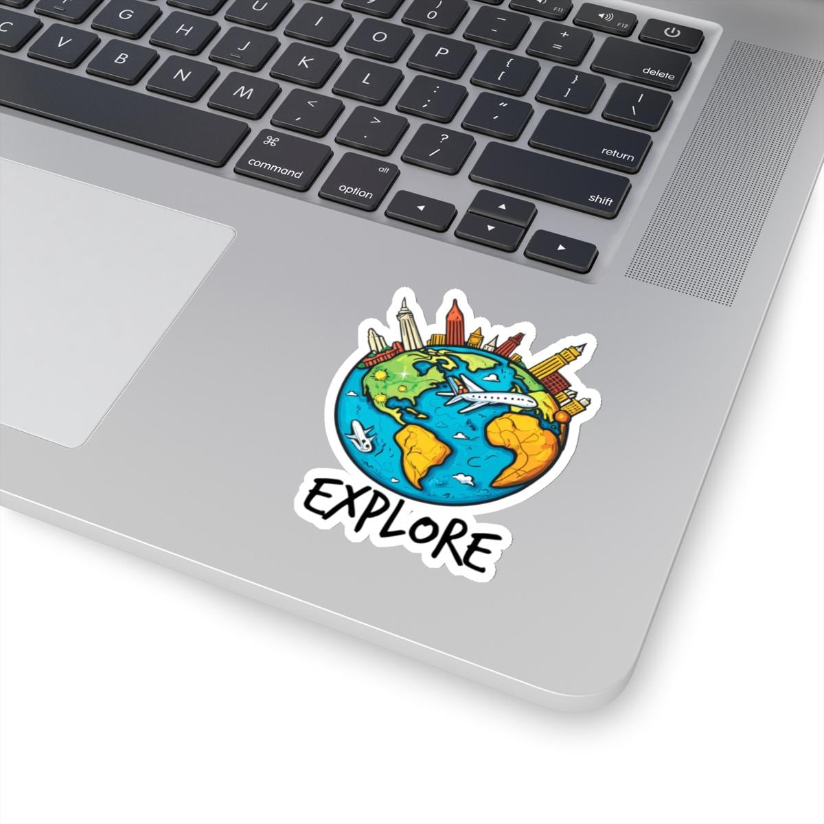 Explore World Travel Stickers - Wanderlust Adventure Decorations ...