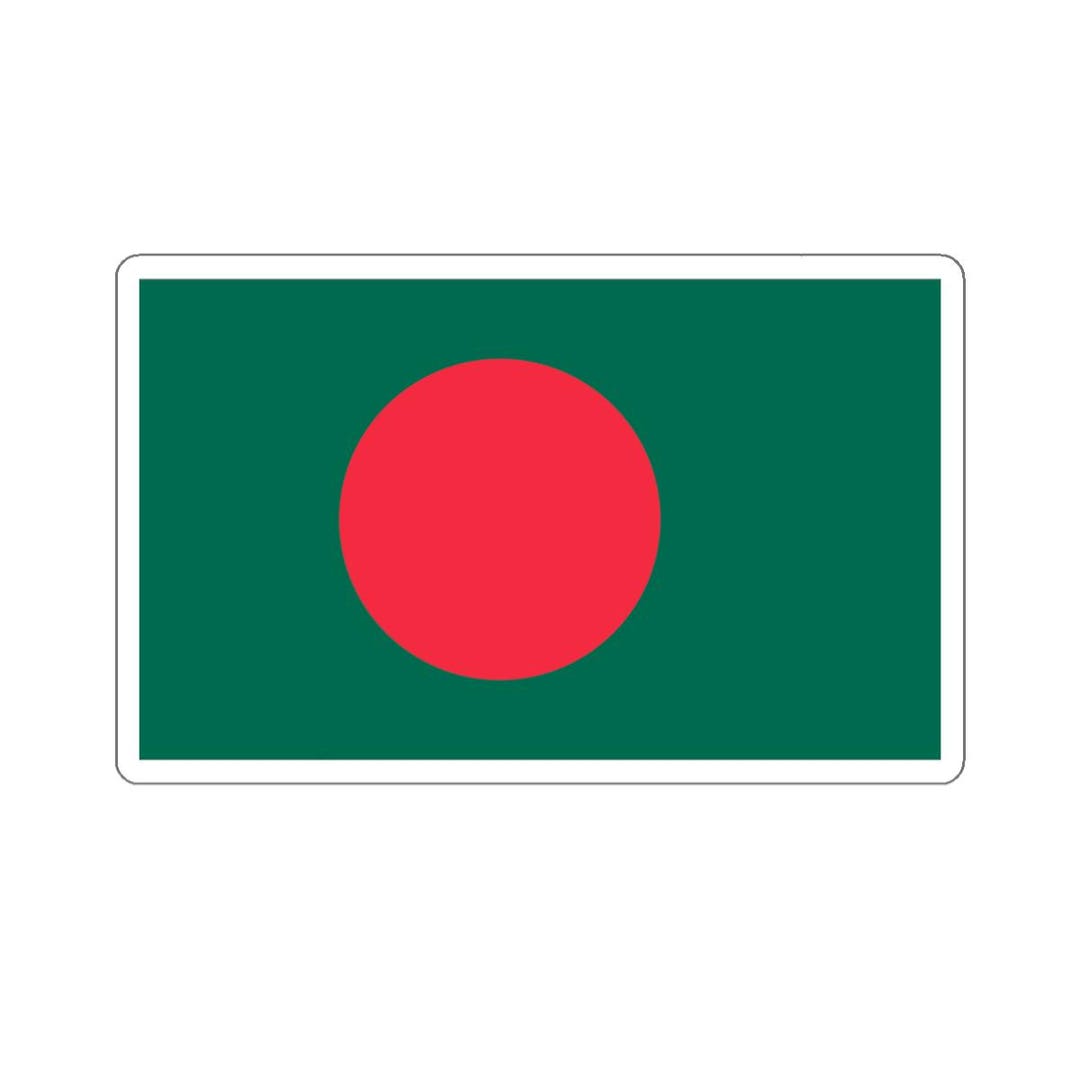 Bangladesh Flag Travel Sticker - Kiss-cut Stickers, Travel Decal ...