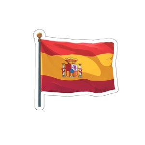 Spain Travel Sticker - Kiss-Cut Stickers, Travel Decal, Adventure Sticker, Europe Souvenir, Explore Spain Sticker, Wanderlust Sticker