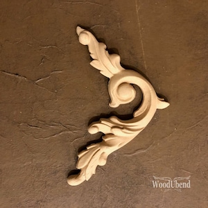 WoodUbend 1318 Pediments, Corners, Trim, Wood, Heatable, Glue On, DIY moldings