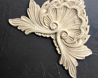 WUB 1227, Woodubend, Decorative Plaques, Applique, Wood Trim, Heatable, Bendable, Glue on