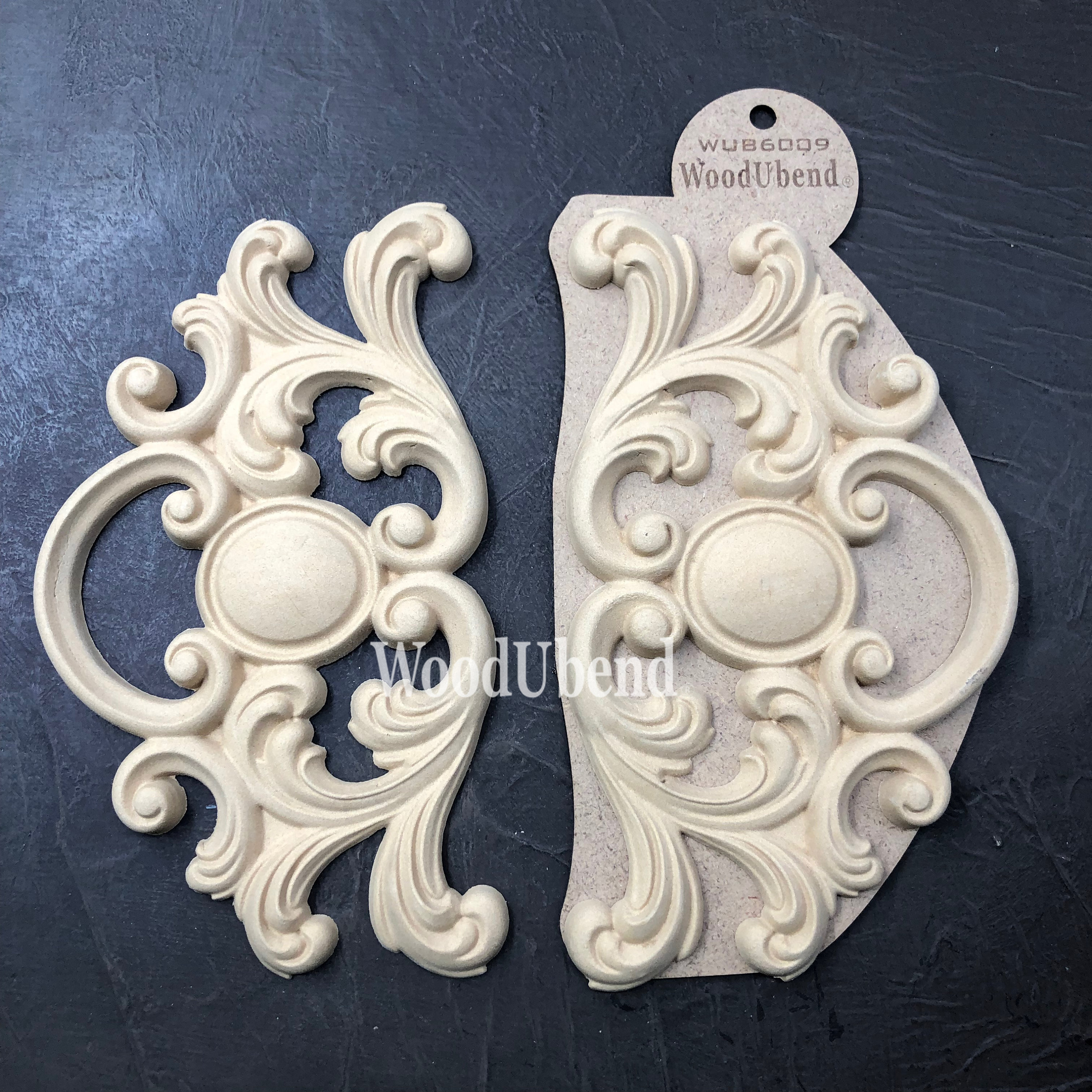 WUB 6009 Woodubend Wood Trim Applique Decorative Plaques Etsy