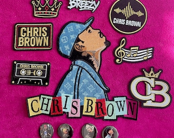 NEW Designs Chris Brown Patches
