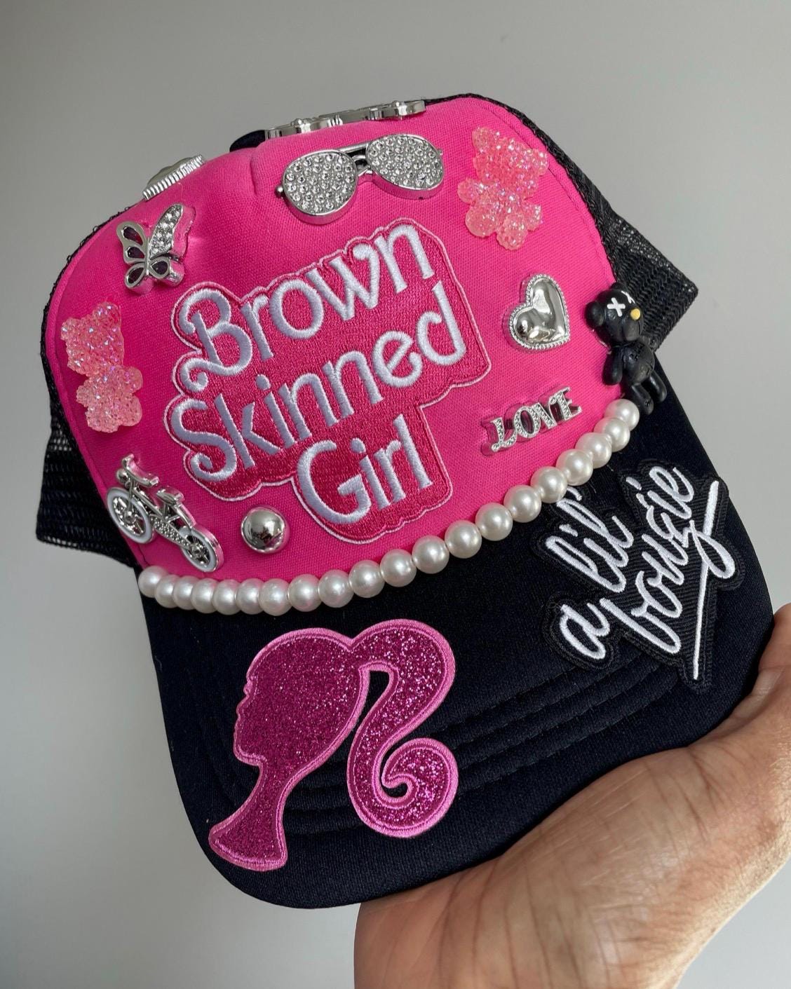 Barbie Trucker Hat - Etsy display picture 3