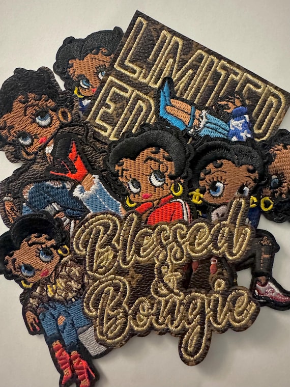 Betty Boop Bougie Girls Patches