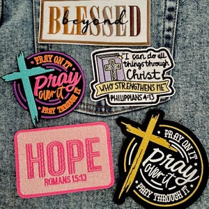 Faith Statement Patches