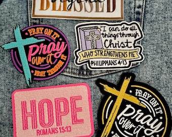 Faith Statement Patches