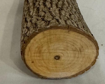Ash Craft Log, Woodturning Woodcarving Blank (5.5x2.25)
