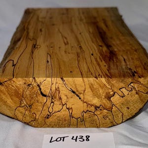 INCREDIBLE SPALTING!! Heavily spalted Maple project slab, project board for woodworking, wood carving, wood turning, blanks or crafts