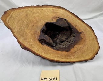 White Oak burl, 14 in. x 7.25 in. x 5.5 in.