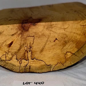 Spalted Maple blank, spalted project wood for woodworking, wood carving, wood turning, crafts or decoration