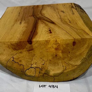 Spalted Maple blank, project wood for woodworking, wood carving, wood turning, blanks, crafts or decoration.