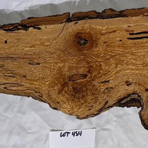 Beautiful spalted Ash project board, project wood for woodworking, wood carving, wood turning, crafts or decoration