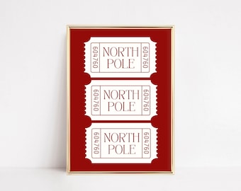 Jeté De Tapisserie En Coton - Scène D'hiver Noël Pôle Nord - 68x47 Cm