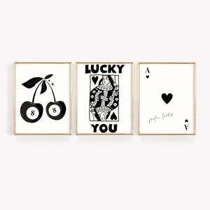 lucky you print | set of 3 | digital download