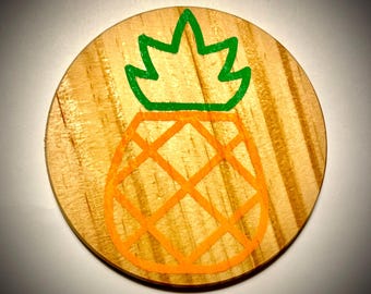 Pineapple coaster