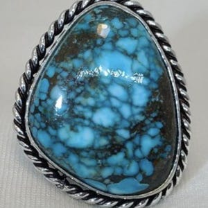 Contemporary Turquoise Ring