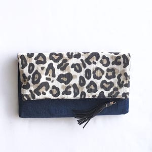 Bolso de mano grande plegable con cremallera