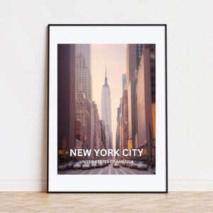 New York City Manhattan Poster, New York City Manhattan Print, New York City Manhattan Wall Art, New York City Travel Poster, Home Decor