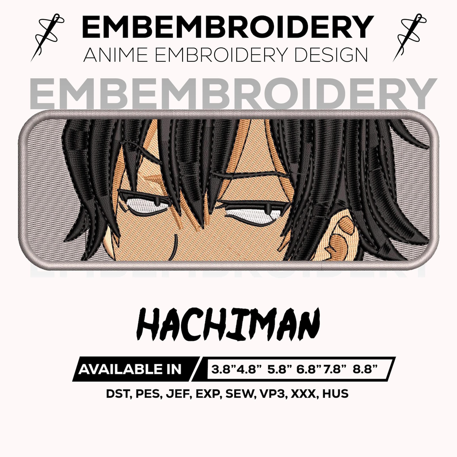 Anime Designs for Embroidery Machines, Anime Embroidery Designs ...