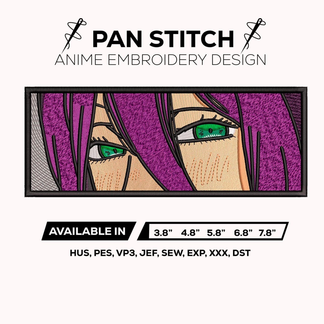 Anime Designs for Embroidery Machines, Anime Embroidery Designs ...