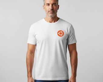 Camiseta con el logotipo de Ubuntu, camiseta gráfica, regalo para programadores, software de código abierto, ropa geek, camiseta para amantes de la tecnología