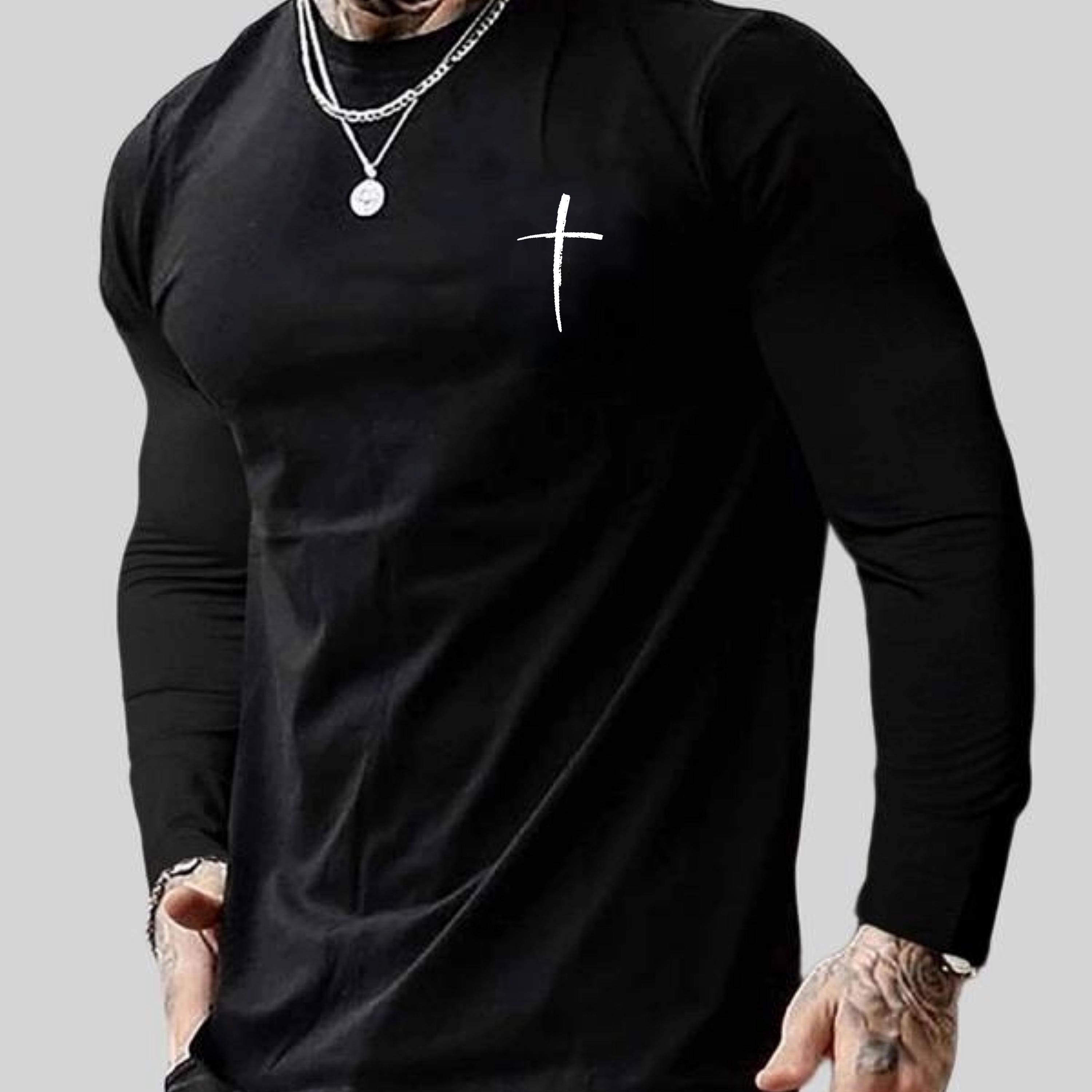 トップス Archive long t-shirts black cross Gothic Cross Long