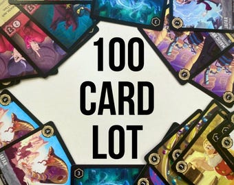 Disney Lorcana Deck Builder – 100 carte, 10 rare garantite e 1 foil
