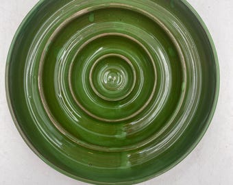 Comedero lento para perros y gatos, hecho a mano y personalizado, hecho a pedido: Pet Puzzle Pottery