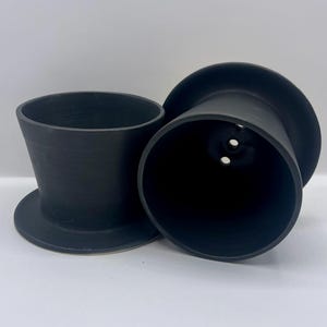 Black Coffee Pour Over cups/Coffee Filter/Coffee drip dispenser