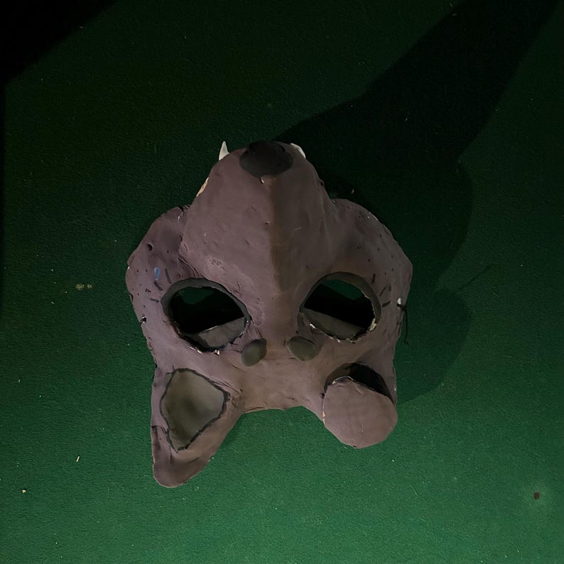 Therian / Furry Mask Custom CHECK DESCRIPTION Etsy