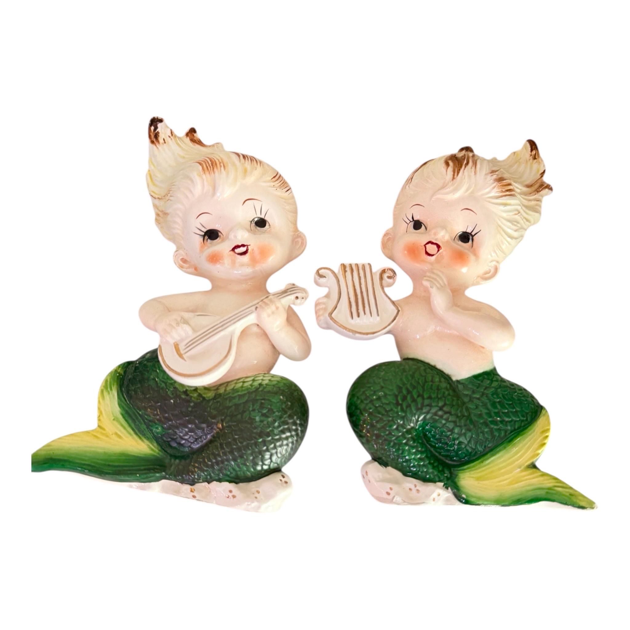 ★ＵＳオリジナル盤★８０'Ｓアーバン・メロウ、ダンクラ、ブラコン名盤３枚セット Vintage 1950s Bradley Mermaid Wall Plaques Pair 2 Japan Mid