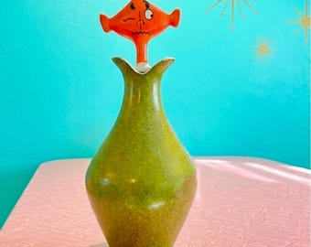 Vintage Holt Howard Rooster Pitcher - 8