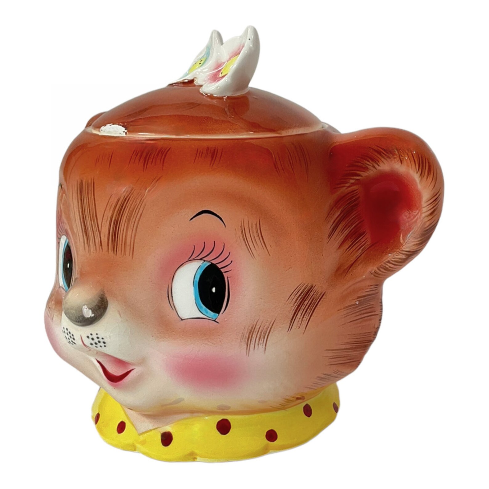 Vintage Enesco PY Lil Little Bear Cookie Jar VERY HTF Japan Etsy