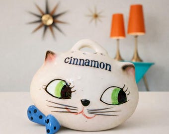 Vintage Holt Howard Cozy Kitten Cinnamon Spice Shaker 1959 Japan