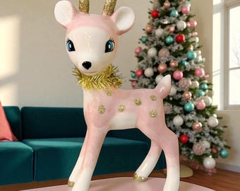 【misen2014さま】vintage✵ 硝子リースとキャンドルのオーナメント ヴィンテージ マーキュリーガラス インデント クリスマスオーナメント