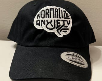 Normalize Anxiety, Hat, Mental Health