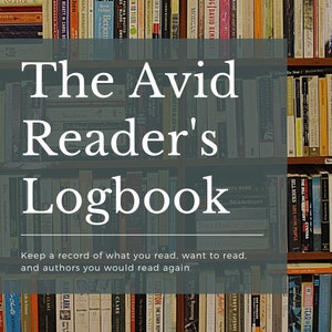 Avid Reader's Logbook Printable image 1