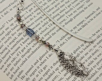 Sparkling tassel bookmark