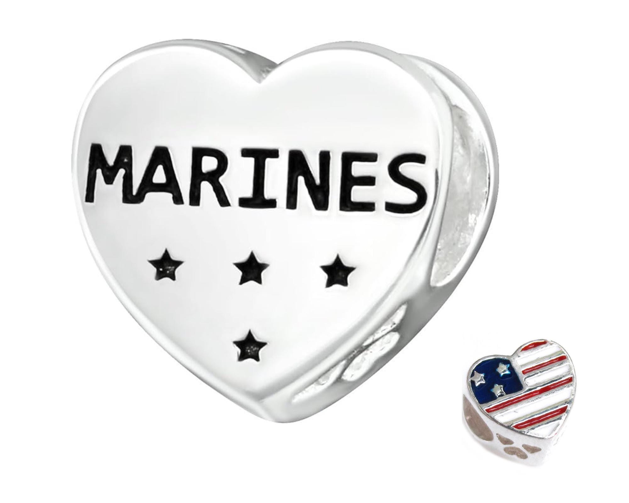 Marine Corp Pandora Charm