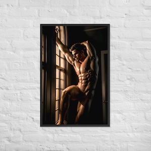 The &quot;Veiled Power&quot; framed poster