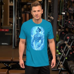 Blue Lagoon Merman Dylan Shirt – Flirty Fantasy T-Shirt for Mermaid Lovers